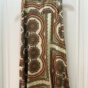 Topshop Bohemian Paisley Maxi Skirt